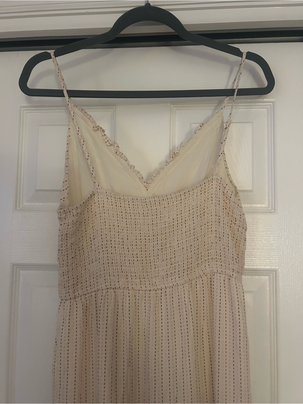 ILLA ILLA Cream Floral Crochet-Panel Maxi Dress - Picture 6 of 7
